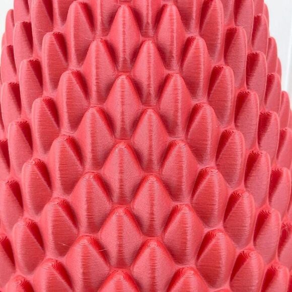 Modern Vase, Dragonscale Flower Vase - Picture 4 of 9